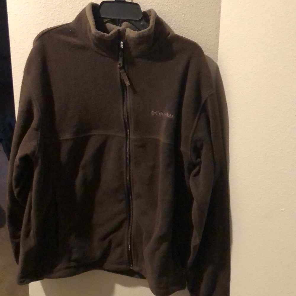 Brown Columbia Fleece Jacket